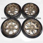 JDM MUGEN GP Bronze 18" Wheel Set 